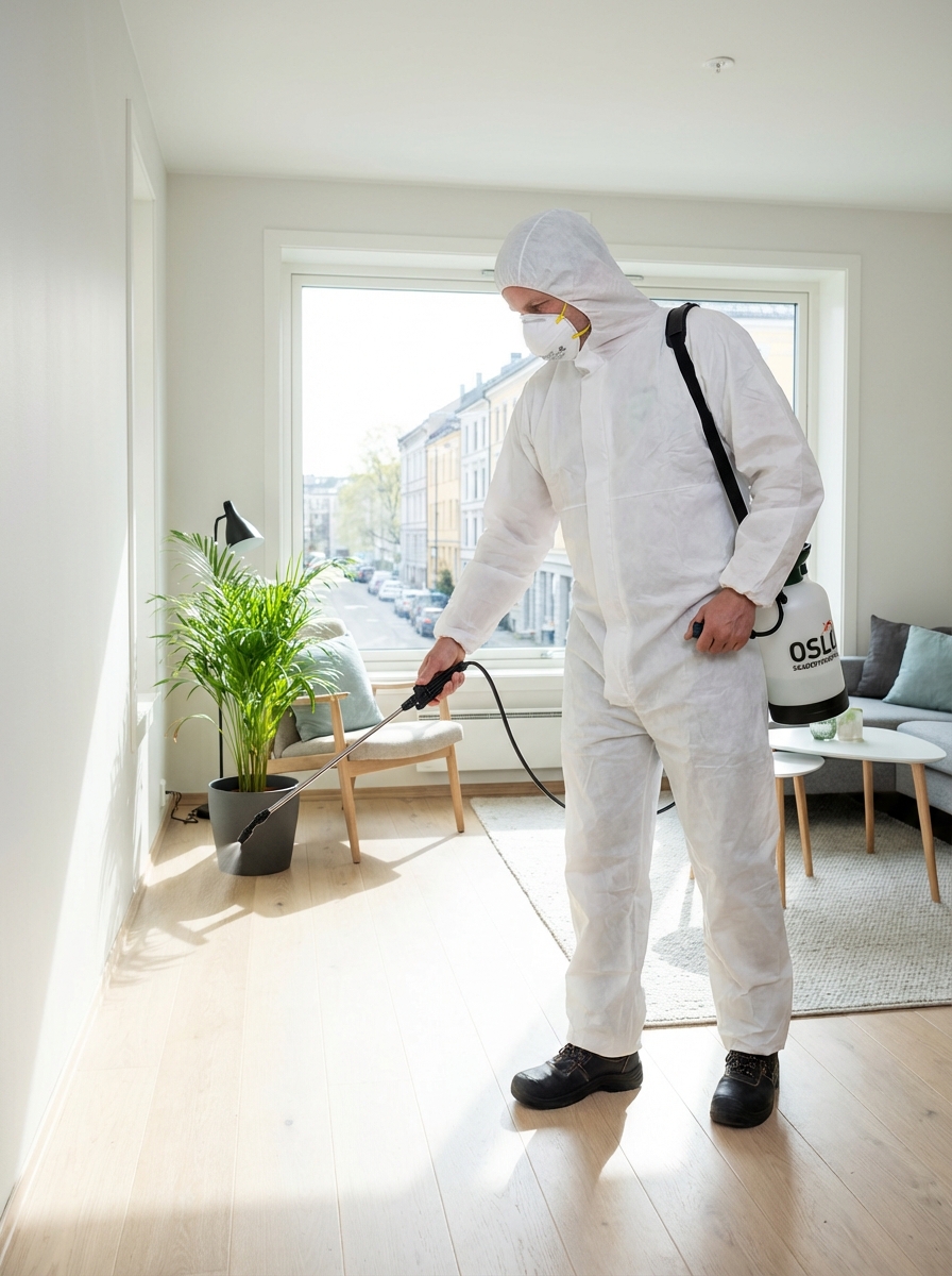 Skadedyrbekjempelse Oslo - profesjonell skadedyrkontroll